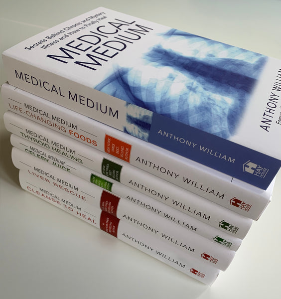 Cele 6 Carti Medical Medium Anthony William